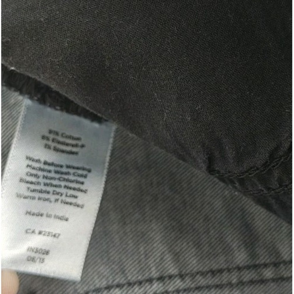 Talbots Curvy Fit Women's Polka Dot Straight Leg Jeans Size 12 - Picture 12 of 12